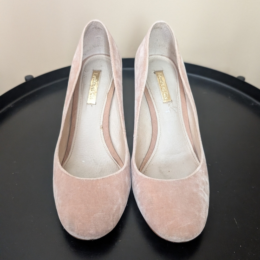 Jianna Velvet Block Heels